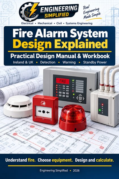 Cover of Fire Alarm System Design Explained, a practical design manual and workbook